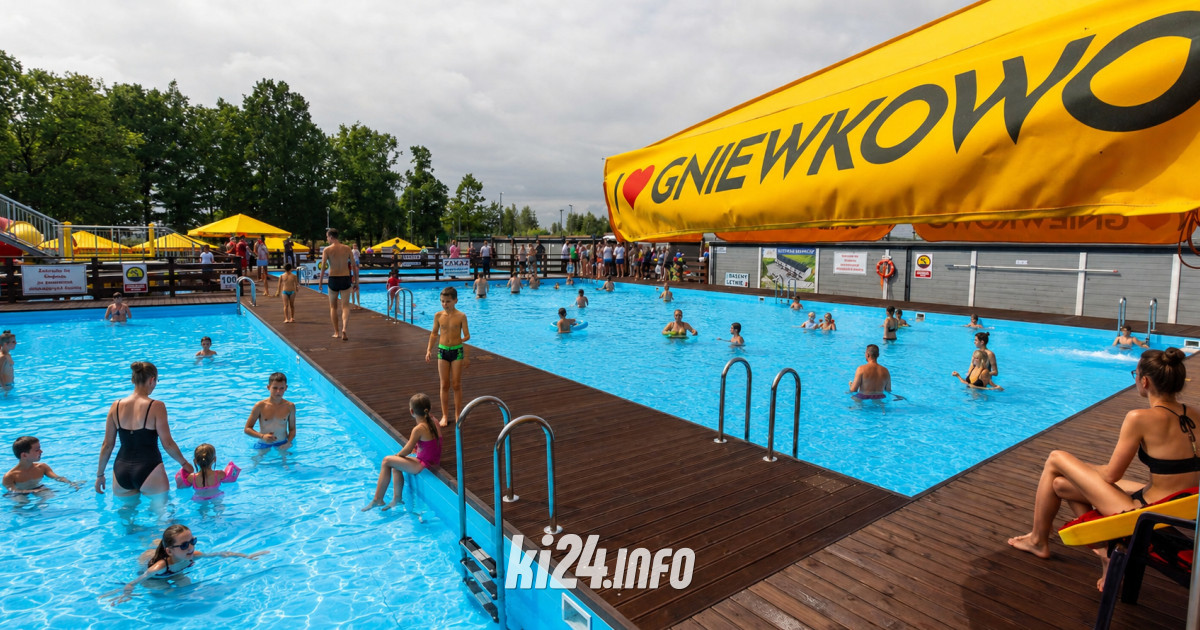 rolKI24.INFO | Baseny w Gniewkowie czekają na Was! ☀️💦