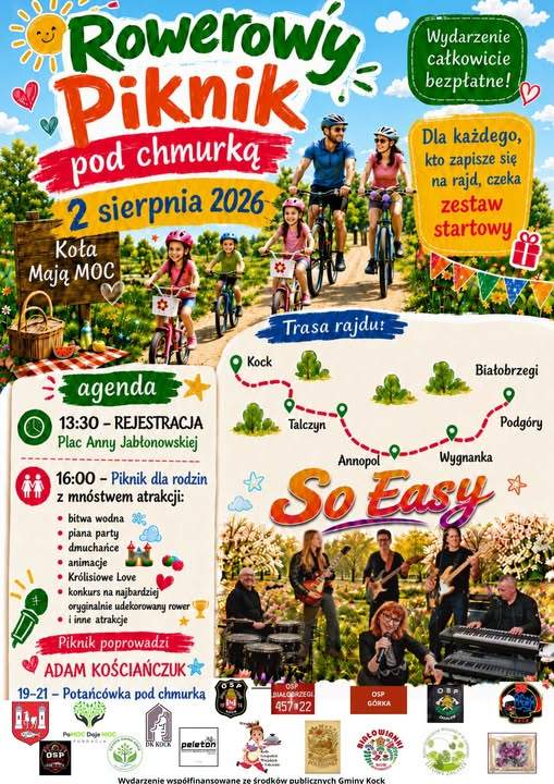 Rowerowy Piknik pod chmurką