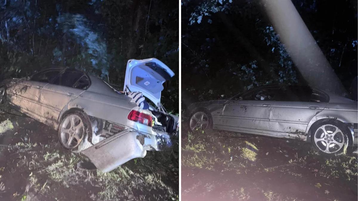 Rozbite auto było dopiero początkiem. 18 letni kierowca szybko odczuł skutki swojej jazdy