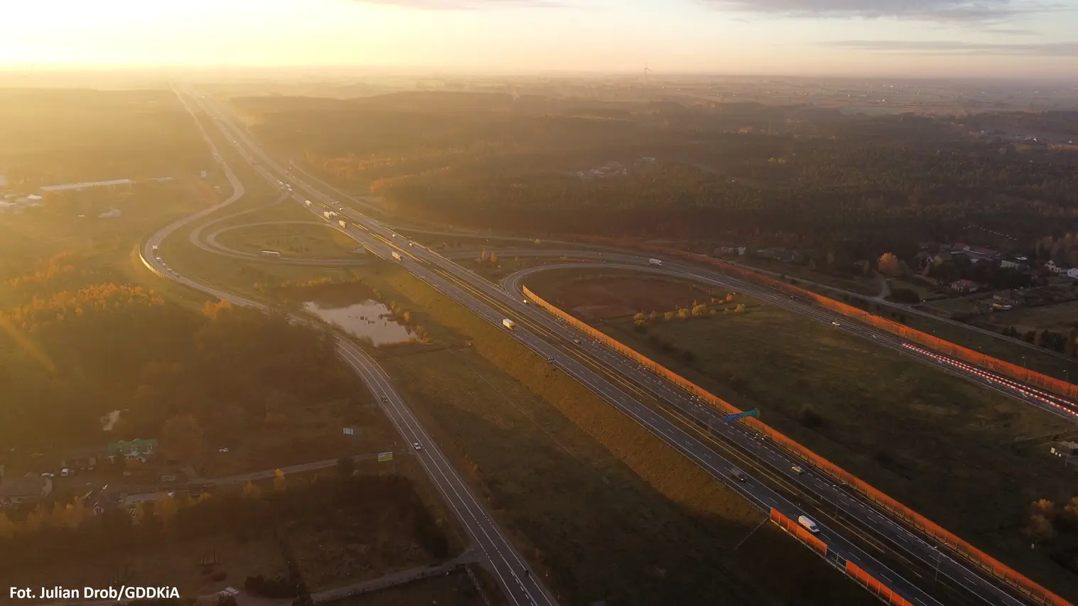 Rozbudowa autostrady A1. Dodatkowy pas połączy Toruń i Włocławek