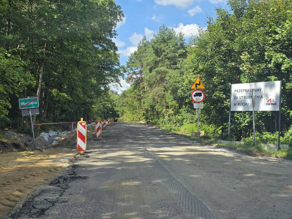 Rozbudowa trasy Miękinia – Kadłub aktualizacja prac