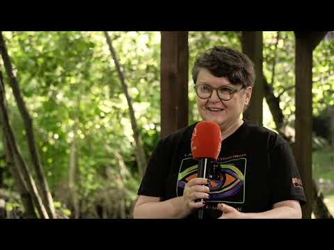 Rozmowa z dr Agnieszką Bryc podczas 6. edycji Festiwalu "Siedem Stron Świata" w Łowiczu Wałeckim