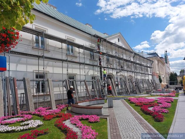 Rozpoczął się już remont elewacji Muzeum Okręgowego w Rzeszowie