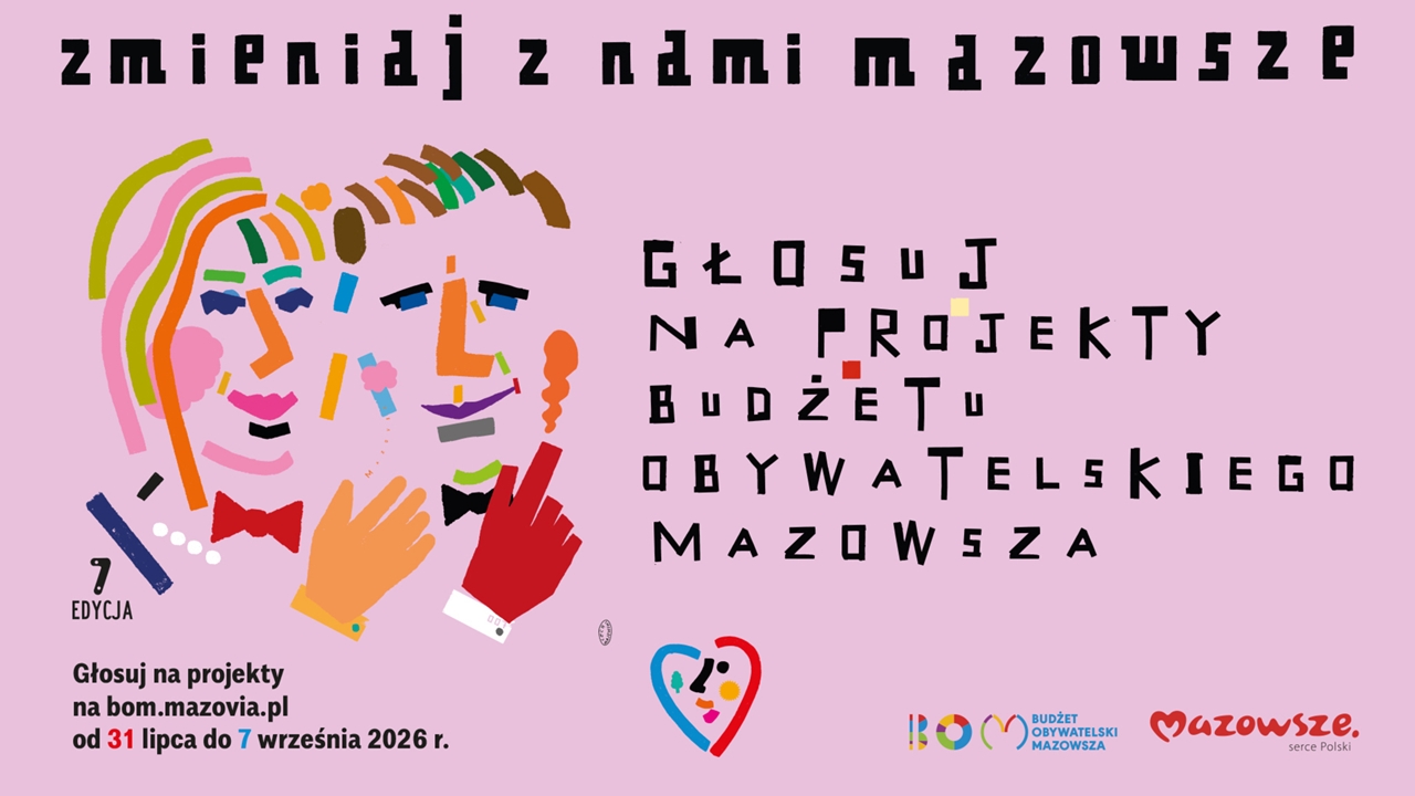 Rozpoczęło się głosowanie w Budżecie Obywatelskim Mazowsza!