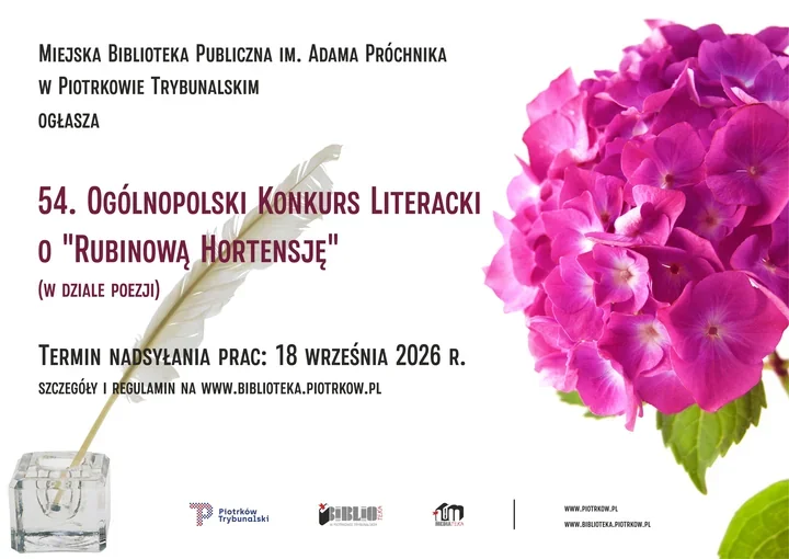 Rubinowa Hortensja znów otwiera drzwi dla poetów z całej Polski
