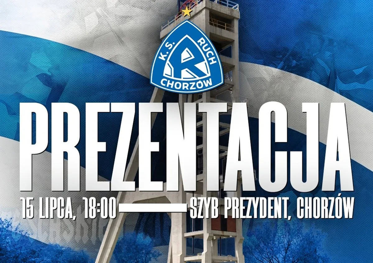 Ruch Chorzów pokaże nowy skład. Prezentacja pod Szybem Prezydent już dziś