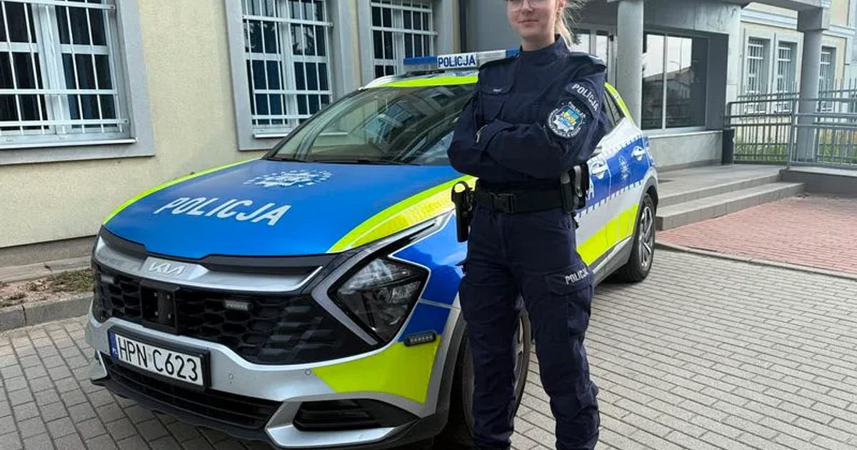 Rumia: pijany rowerzysta na ul. Kamiennej. Pomogła policjantka z KPP Wejherowo