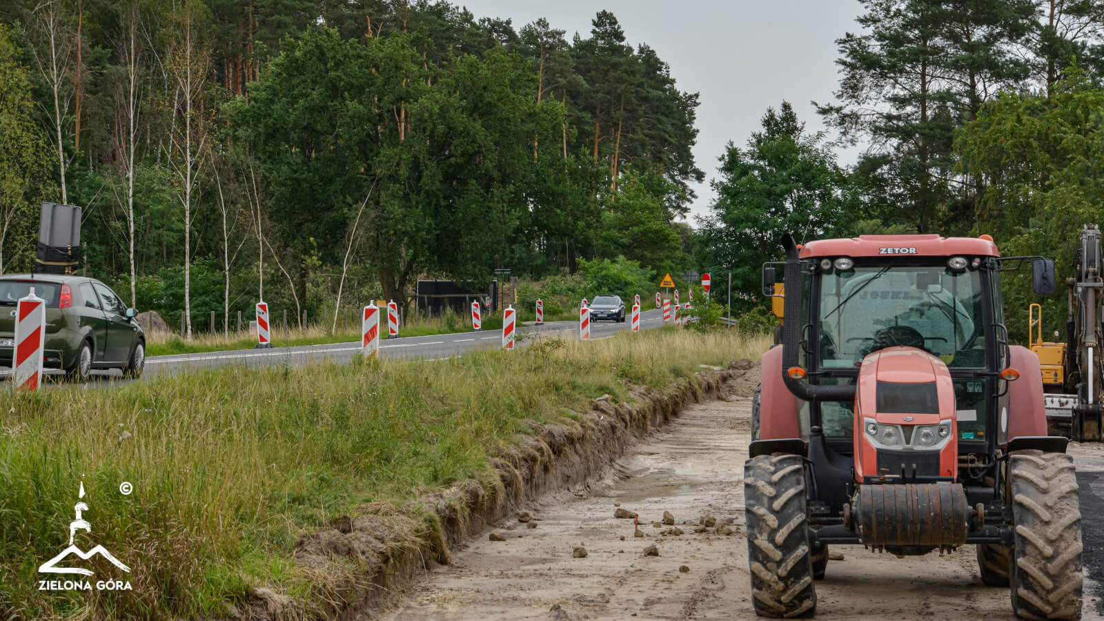 Rusza budowa zachodniej obwodnicy Zielonej Góry. Kierowców czekają pierwsze zmiany