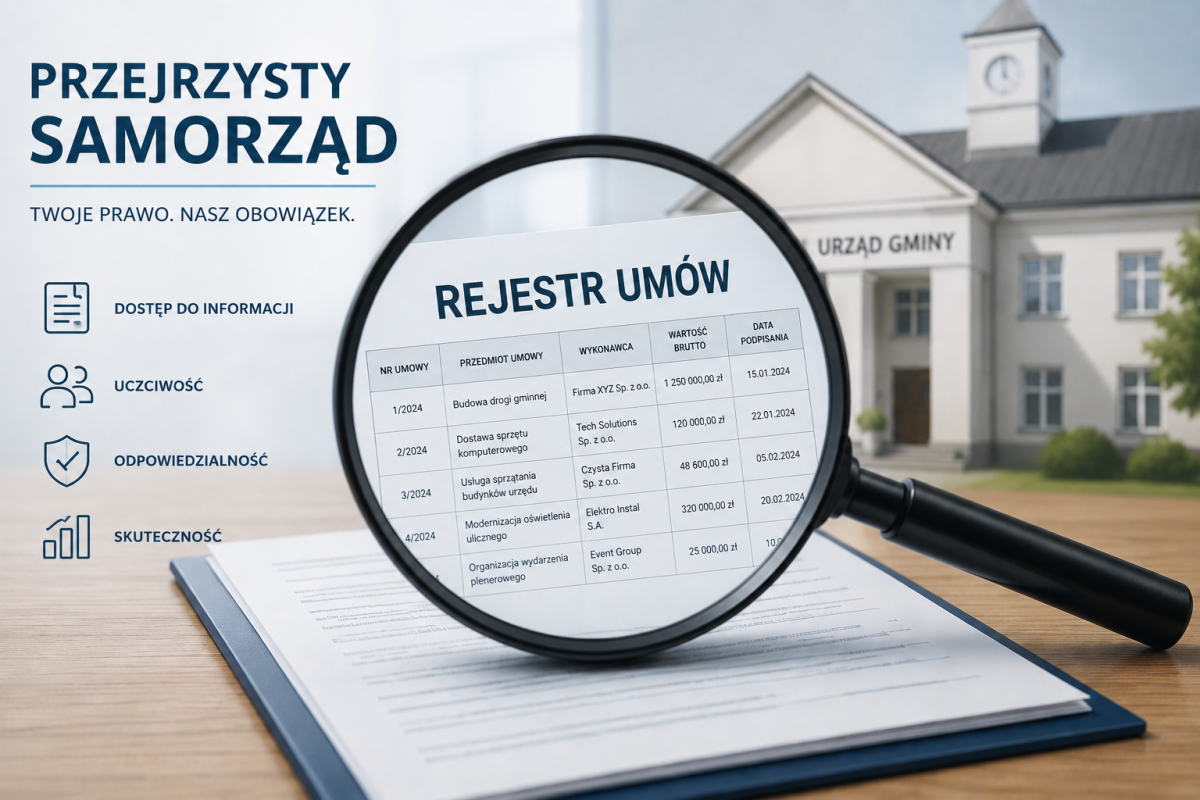 Ruszył Centralny Rejestr Umów. Sprawdź, jakie umowy podpisuje twój samorząd