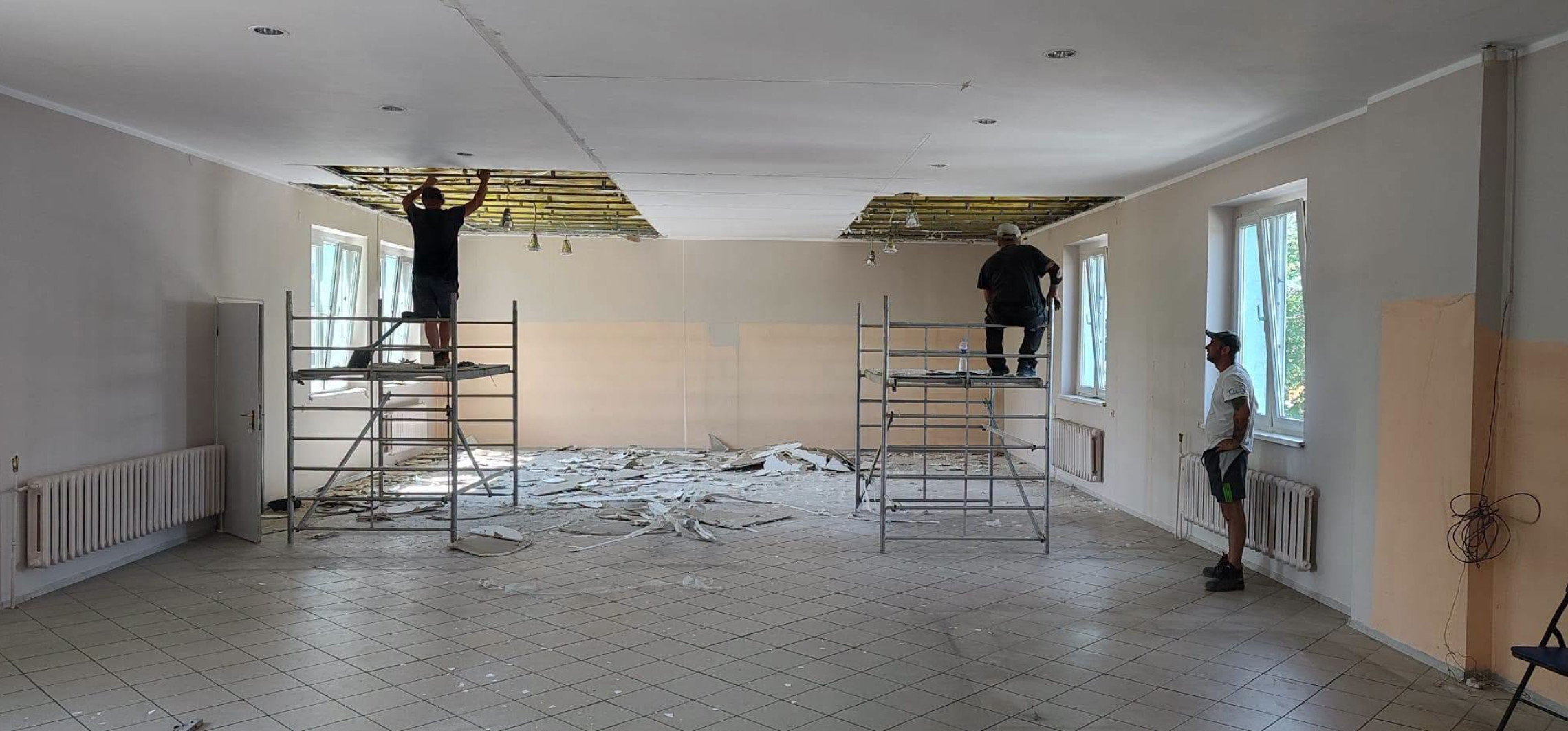 Ruszyła modernizacja remizy OSP w Pakości