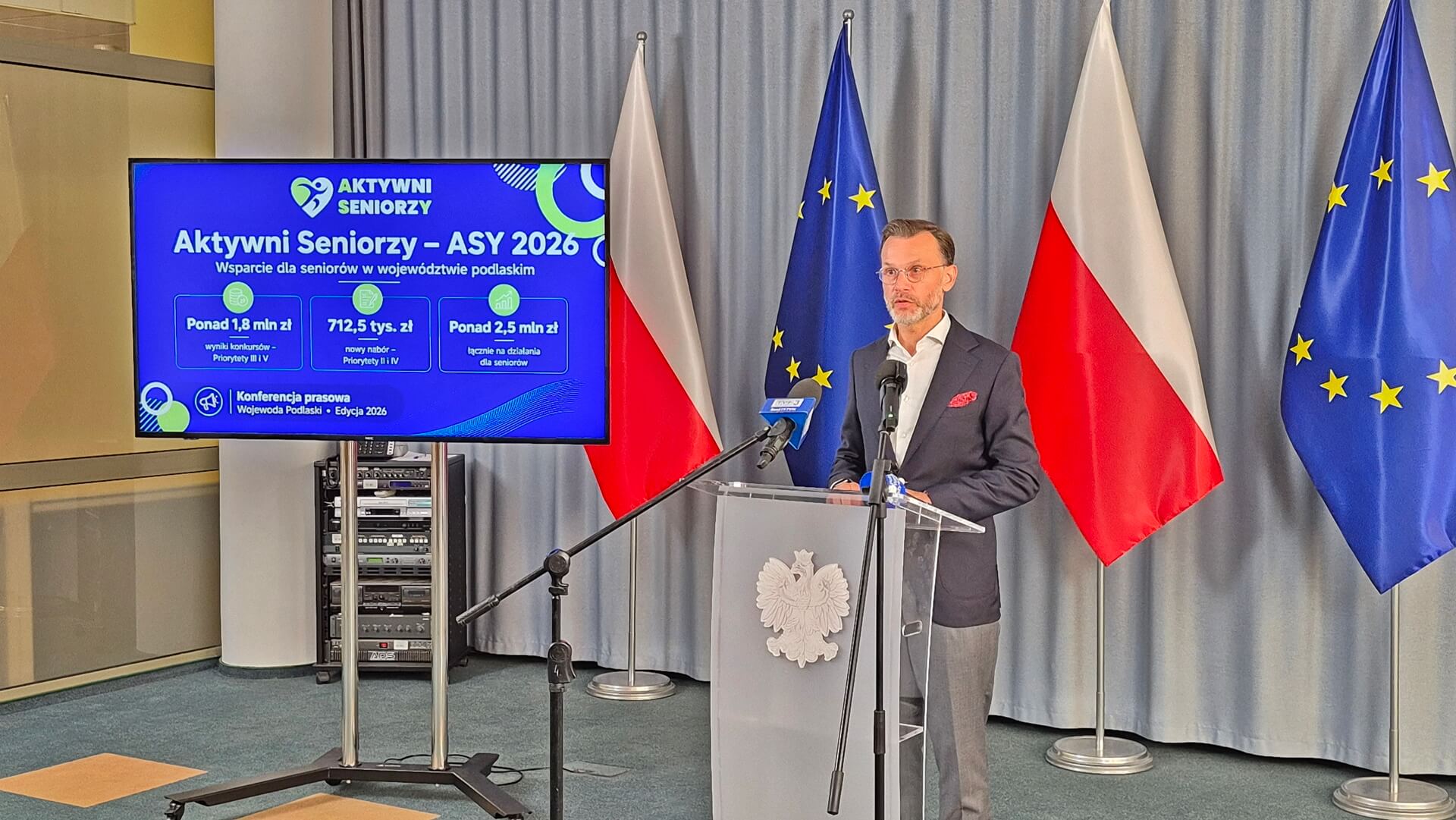 Rządowe wsparcie na domy i kluby seniora w Podlaskiem