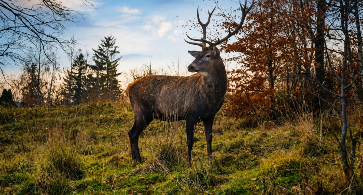 Sąd umorzył sprawę jelenia Bartka bez procesu. Pomimo tego, że oskarżony mataczył, był w pobliżu i chwilę po strzale zakończył polowanie. 8