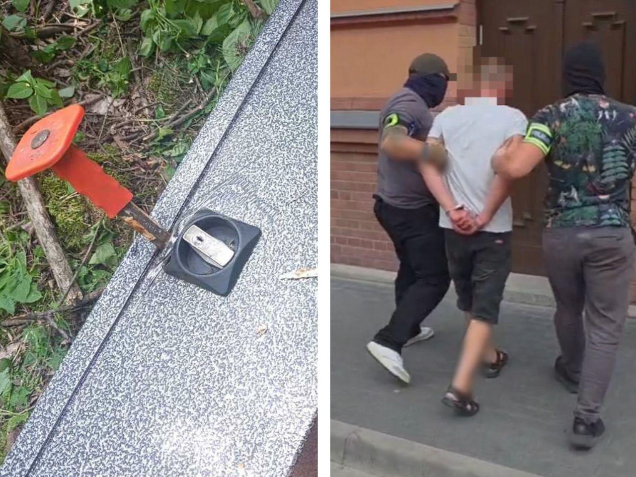 Sceny grozy pod Poznaniem! Związał ochroniarza i ukradł sejf, ale długo nie cieszył się wolnością