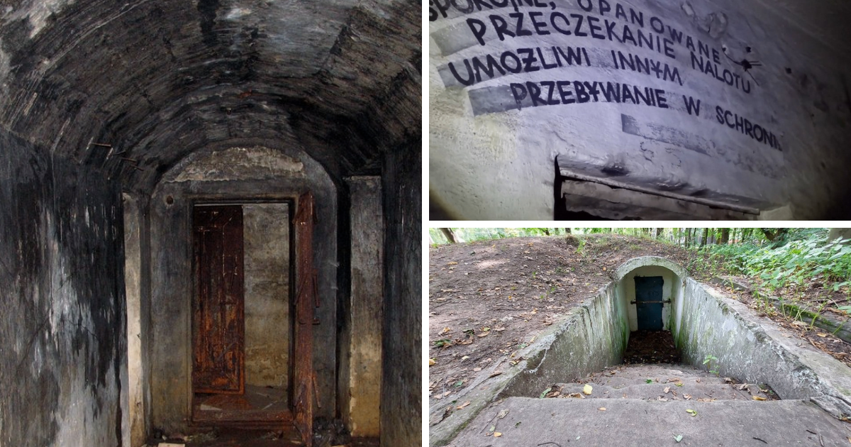 Schrony w parkach. Znasz te tajemnicze miejsca?