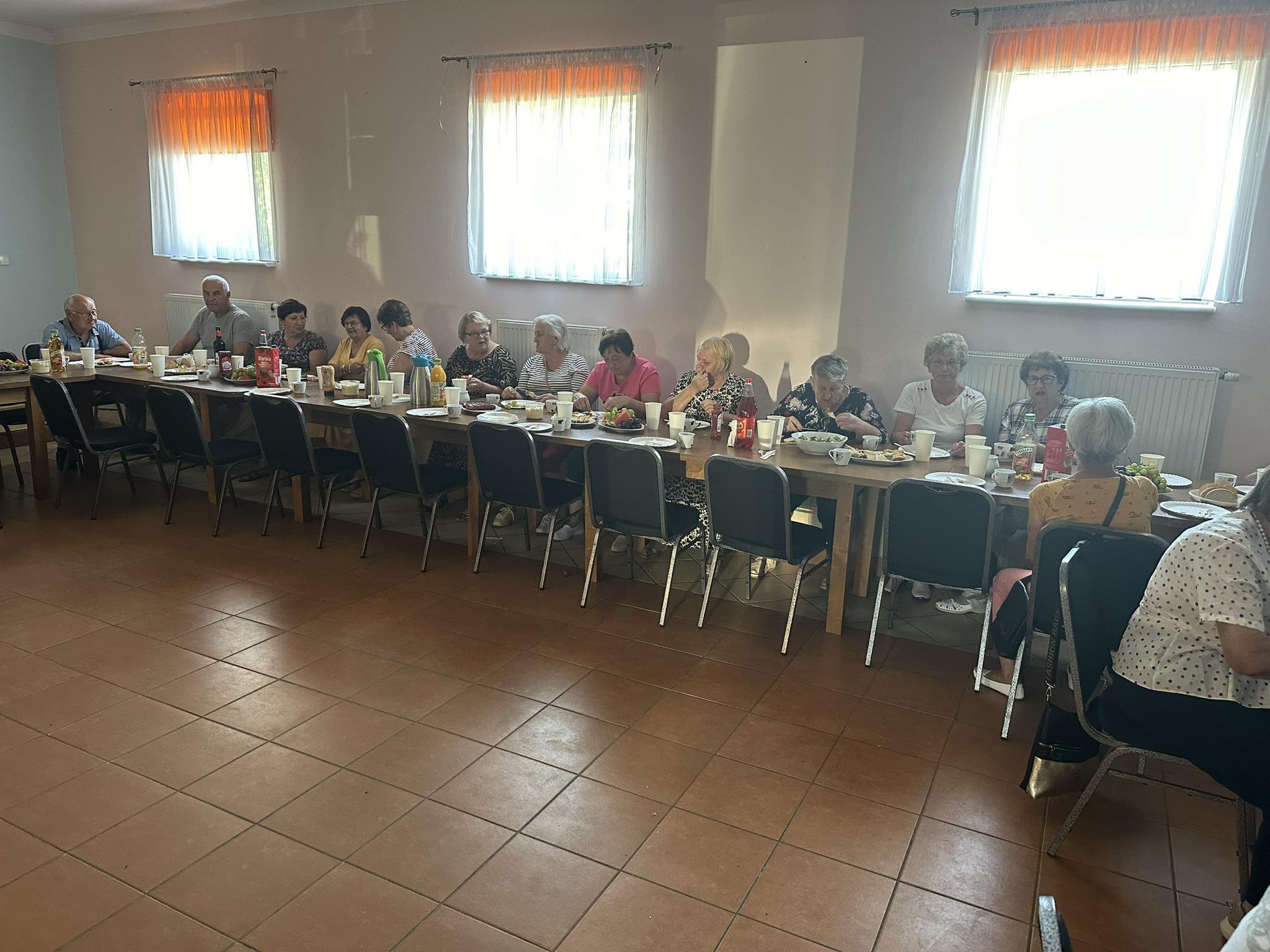 Seniorzy spotkali się w ramach projektu Danie Wspólnych Chwil.