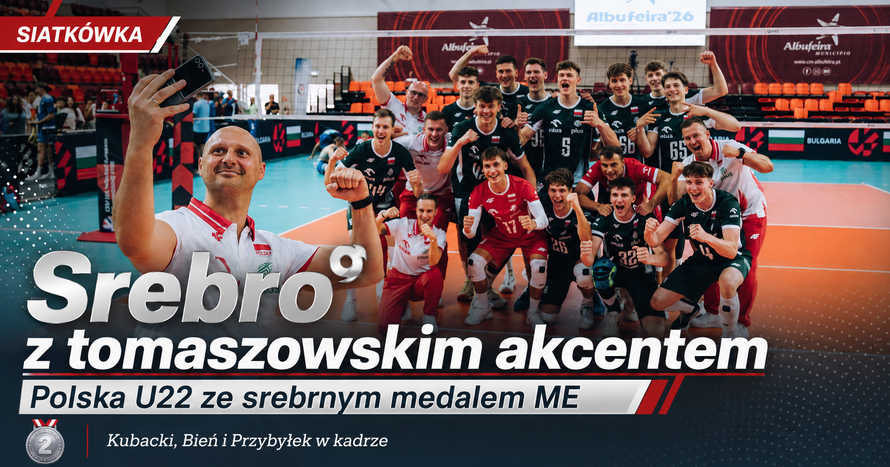 Siatkówka. Srebro z tomaszowskim akcentem