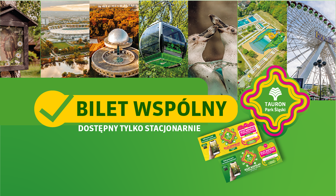 Siedem atrakcji Parku Śląskiego na jednym bilecie. Bilet Wspólny ważny do końca roku