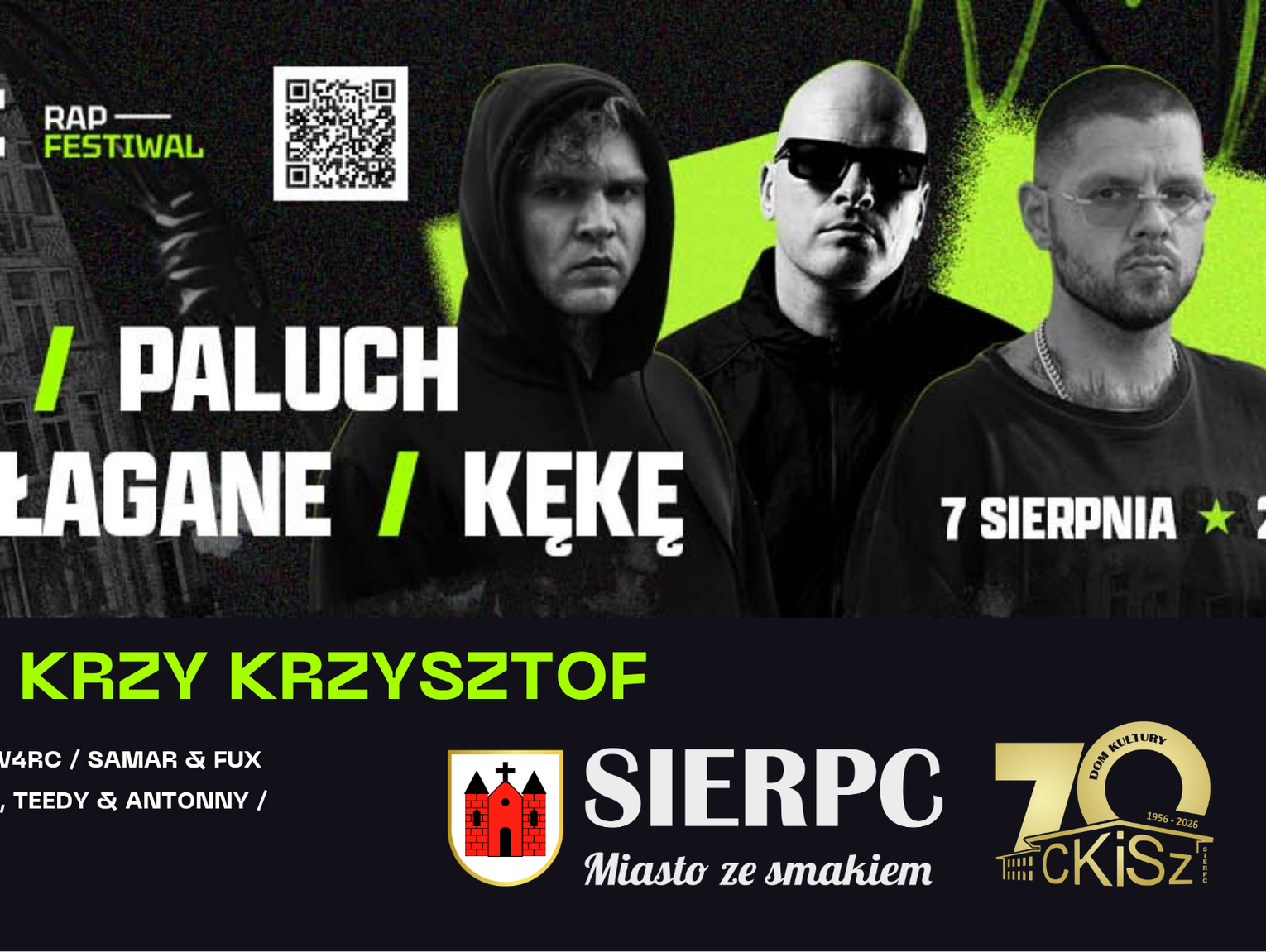 Sierpc Rap Festiwal - muzyka i smaki w jednym miejscu!