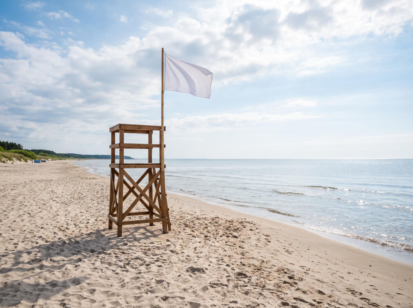 Sinice Chłopy. Czy w Chłopach można się kąpać 15.07? Flaga, warunki pogodowe
