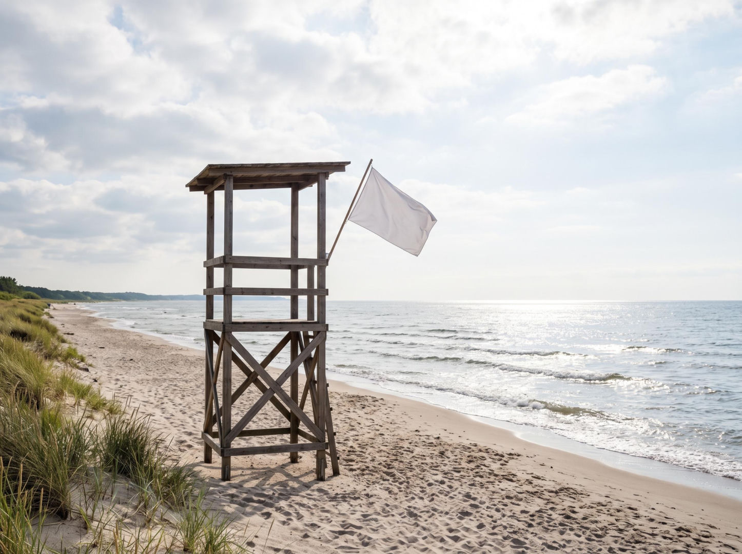 Sinice Rowy. Czy w Rowach można się kąpać 15.07? Flaga, warunki pogodowe