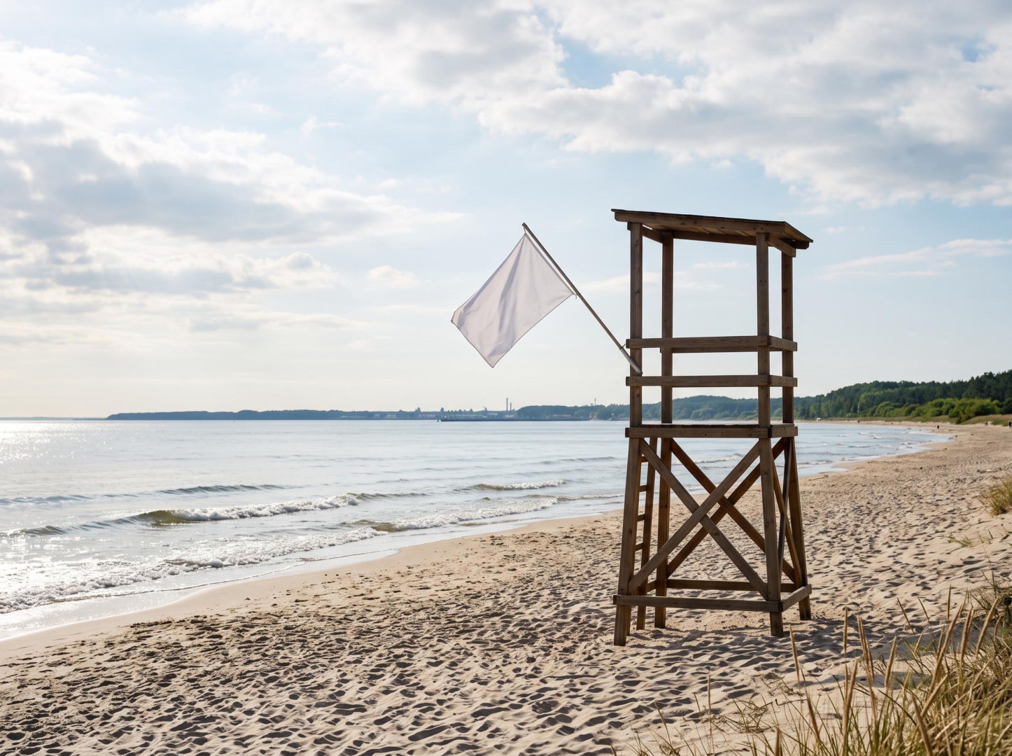 Sinice Świnoujście. Czy w Świnoujściu można się kąpać 24.07? Flaga, warunki pogodowe