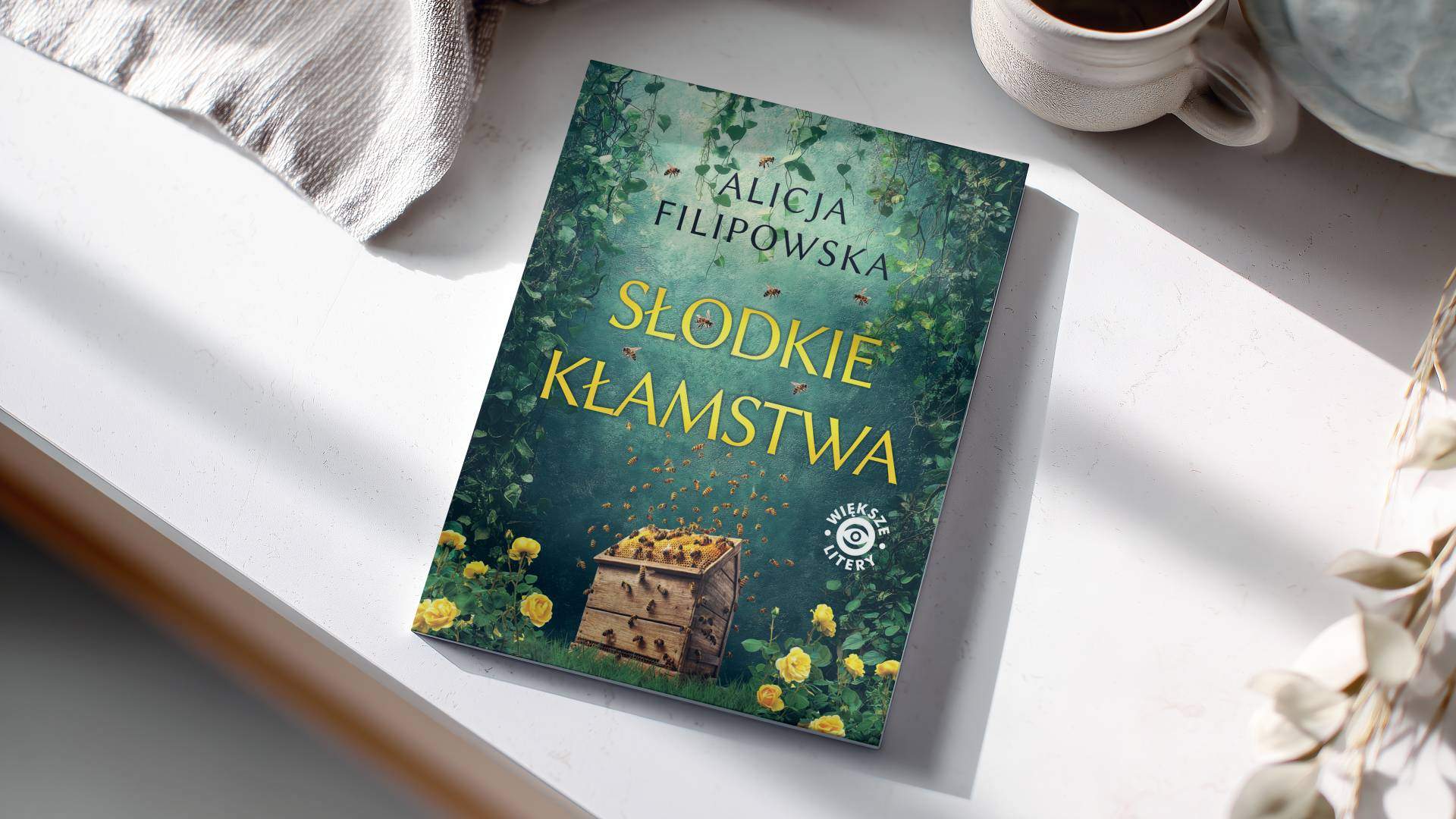 "Słodkie kłamstwa" - nowa powieść lubartowskiej nauczycielki Alicji Filipowskiej