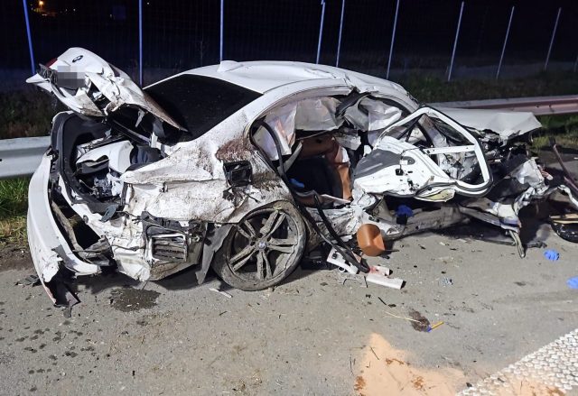 Śmiertelny wypadek na DK17 w Łaszczówce. Nie żyje 35-letni kierowca BMW