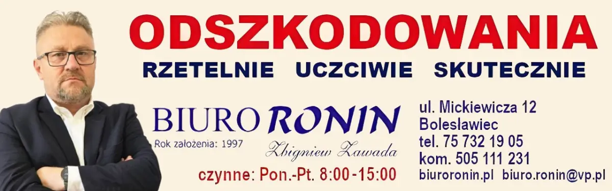 Biuro Ronin - Odszkodowania Bolesławiec