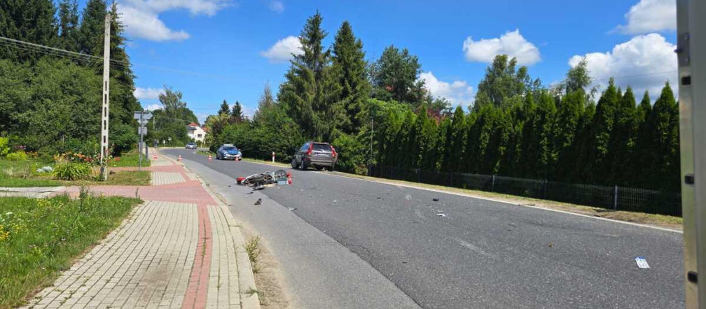Śmiertelny wypadek w Humniskach. Nie żyje motorowerzysta