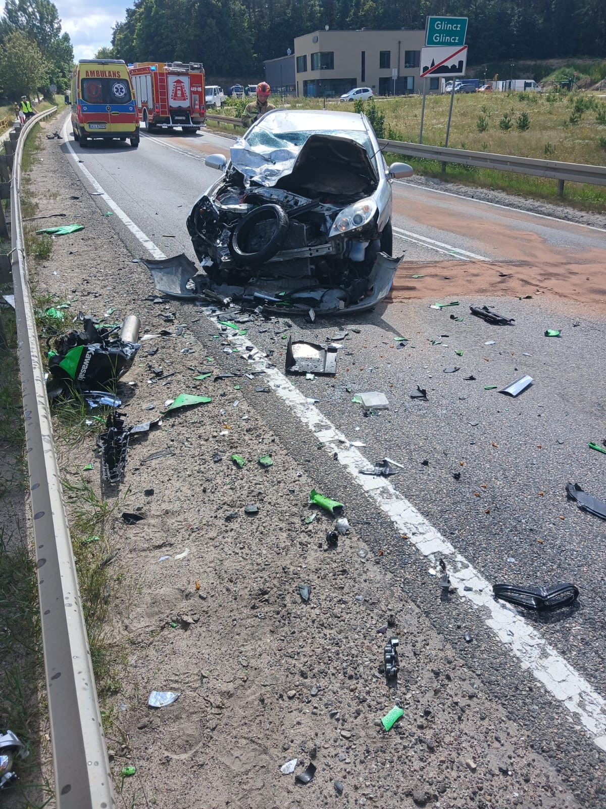 Śmiertelny wypadek. Zginął motocyklista