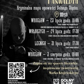 powiększ zdjęcie: Spacery literackie inspirowane twórczością Marka Krajewskiego