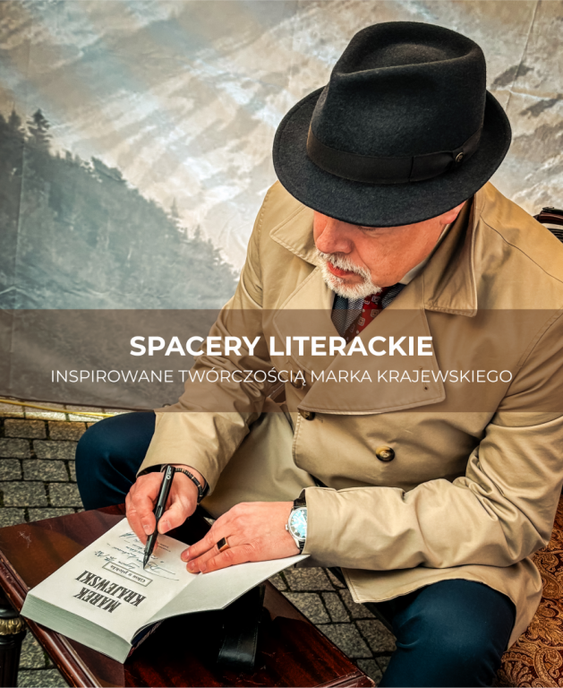 Spacery literackie inspirowane twórczością Marka Krajewskiego