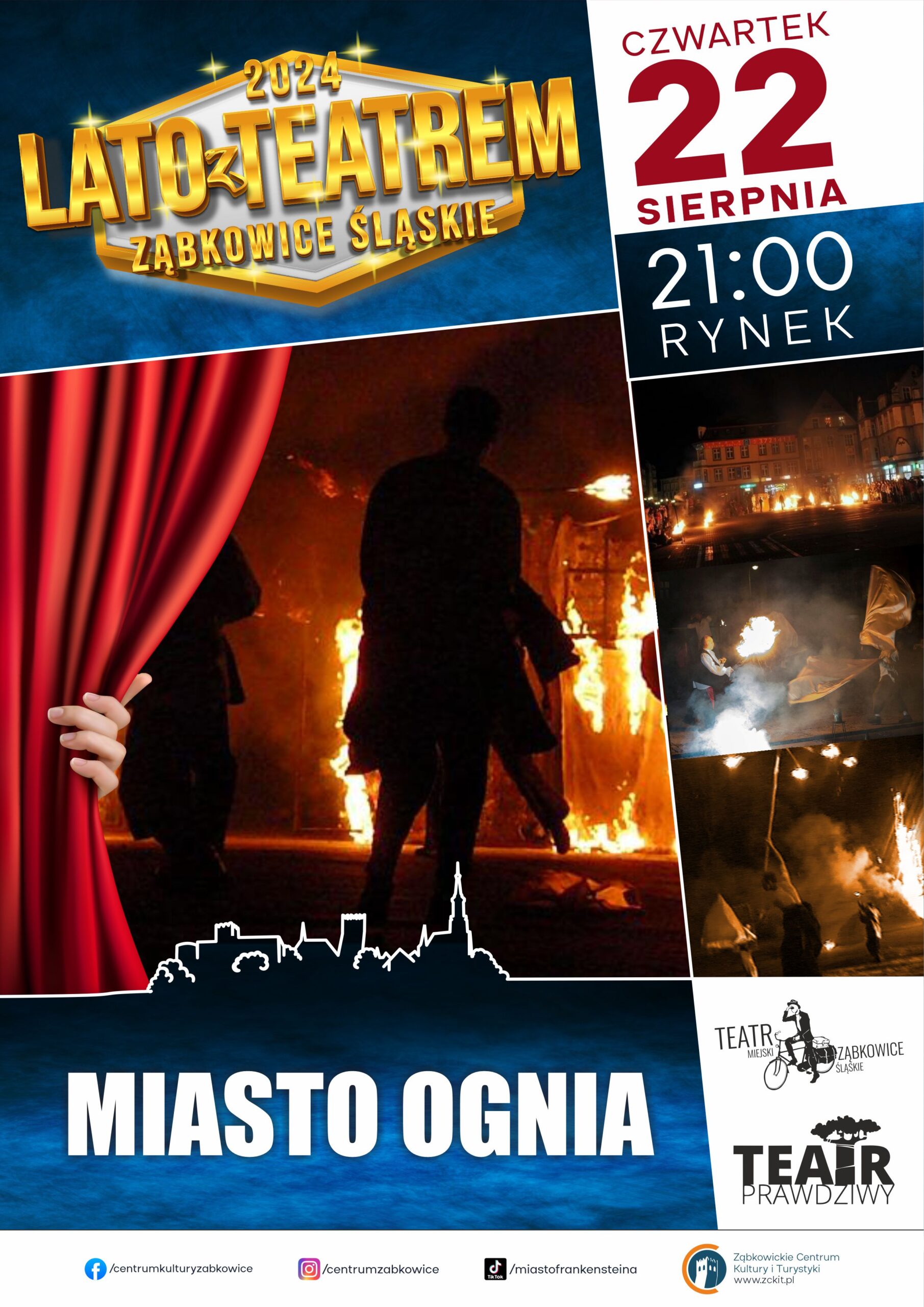 Spektakl “Miasto ognia” – wakacje z teatrem 2024