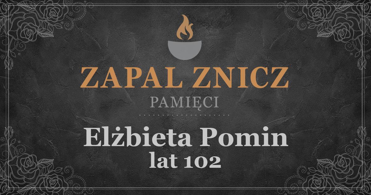 ŚPElżbieta Pominżyła lat 102Zapalonych zniczy (7)