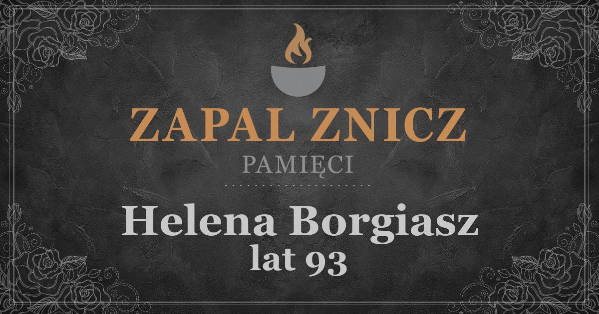 ŚPHelena Borgiaszżyła lat 93Zapalonych zniczy (26)