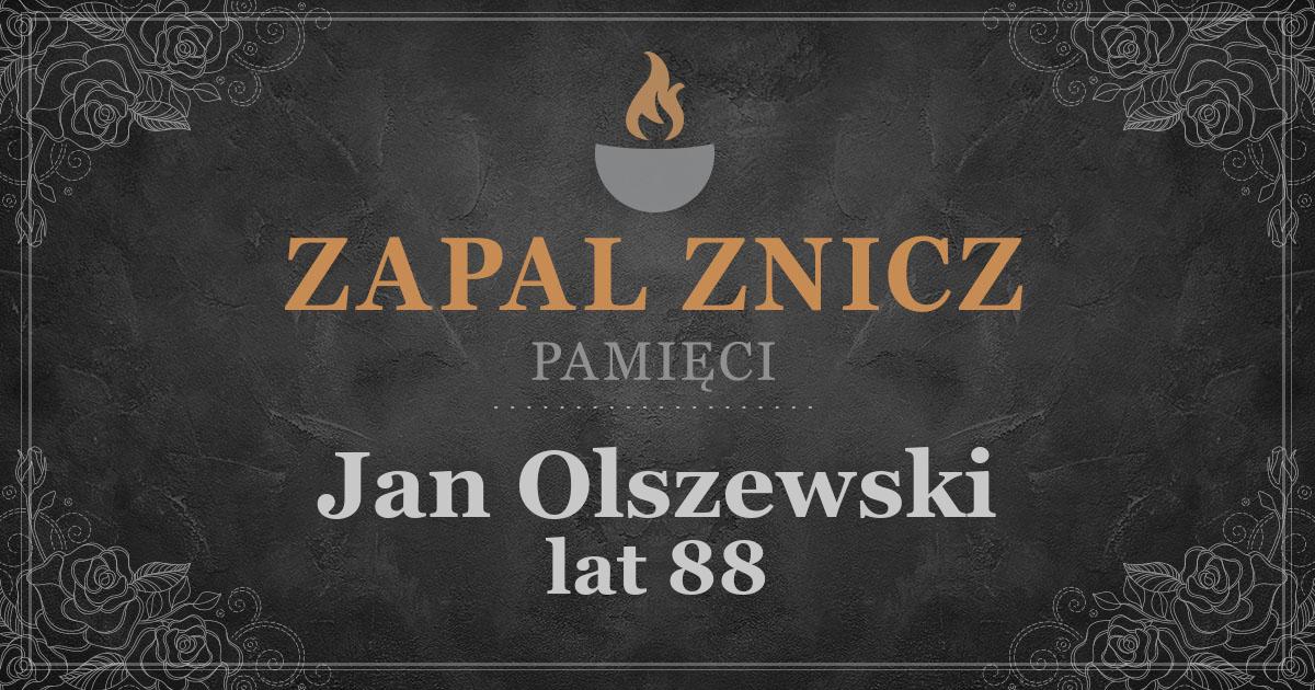 ŚPJan Olszewskiżył lat 88Zapalonych zniczy (21)