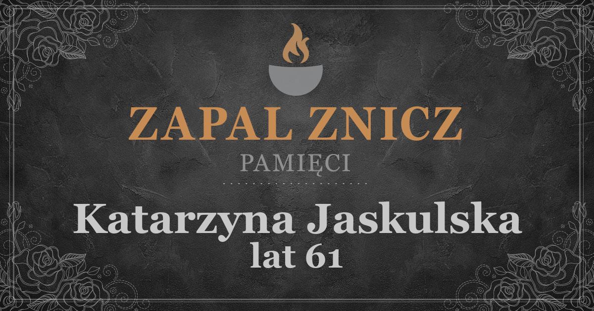 ŚPKatarzyna Jaskulska1 rocznica śmierci2025-07-16Zapalonych zniczy (2)
