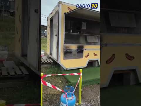 Spłonął punkt gastronomiczny w Jastrzębiu-Zdroju