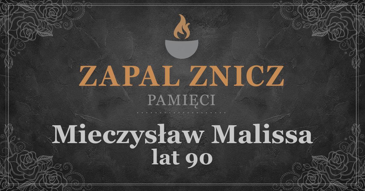 ŚPMieczysław Malissażył lat 90Zapalonych zniczy (0)