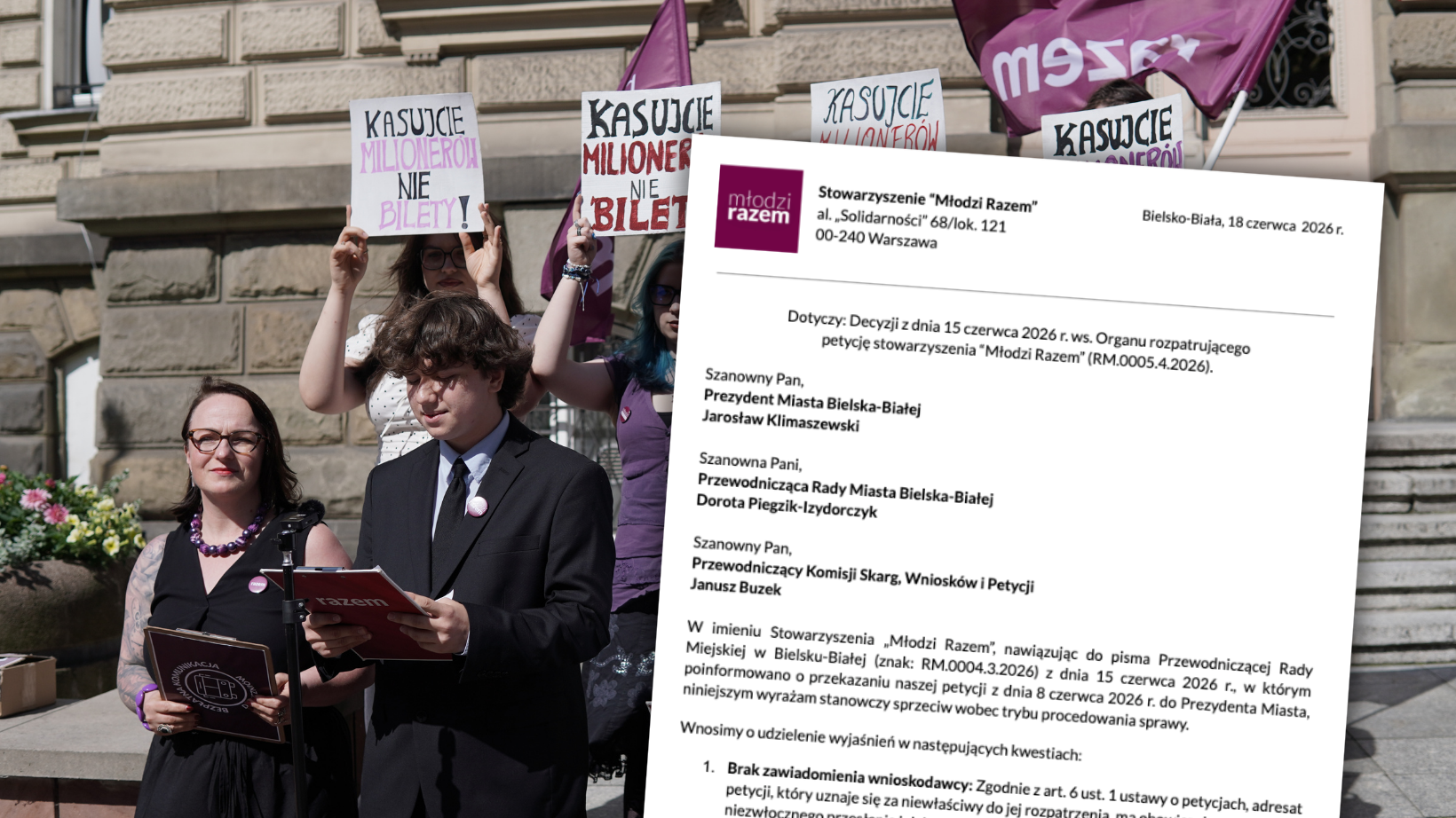 Spór o darmową komunikację. Zarzuty wobec przewodniczącej RM. Jest odp. magistratu