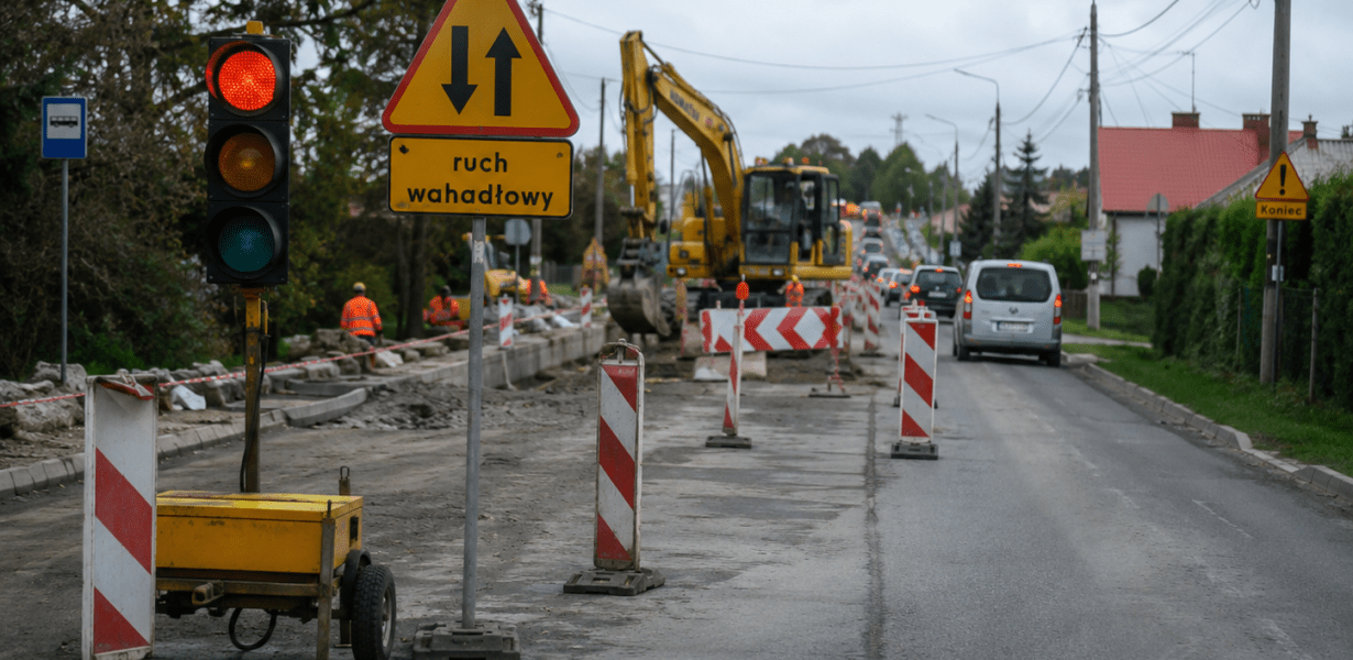 Spore utrudnienia na drogach krajowych