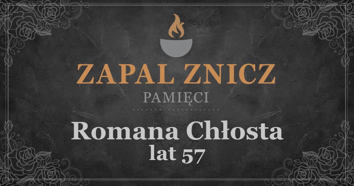 ŚPRomana Chłosta2 rocznica śmierci2024-07-23Zapalonych zniczy (1)