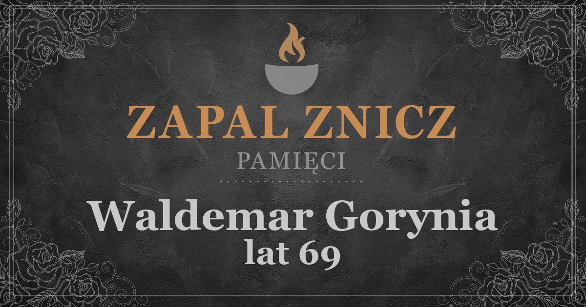 ŚPWaldemar Gorynia1 rocznica śmierci2025-07-19Zapalonych zniczy (132)
