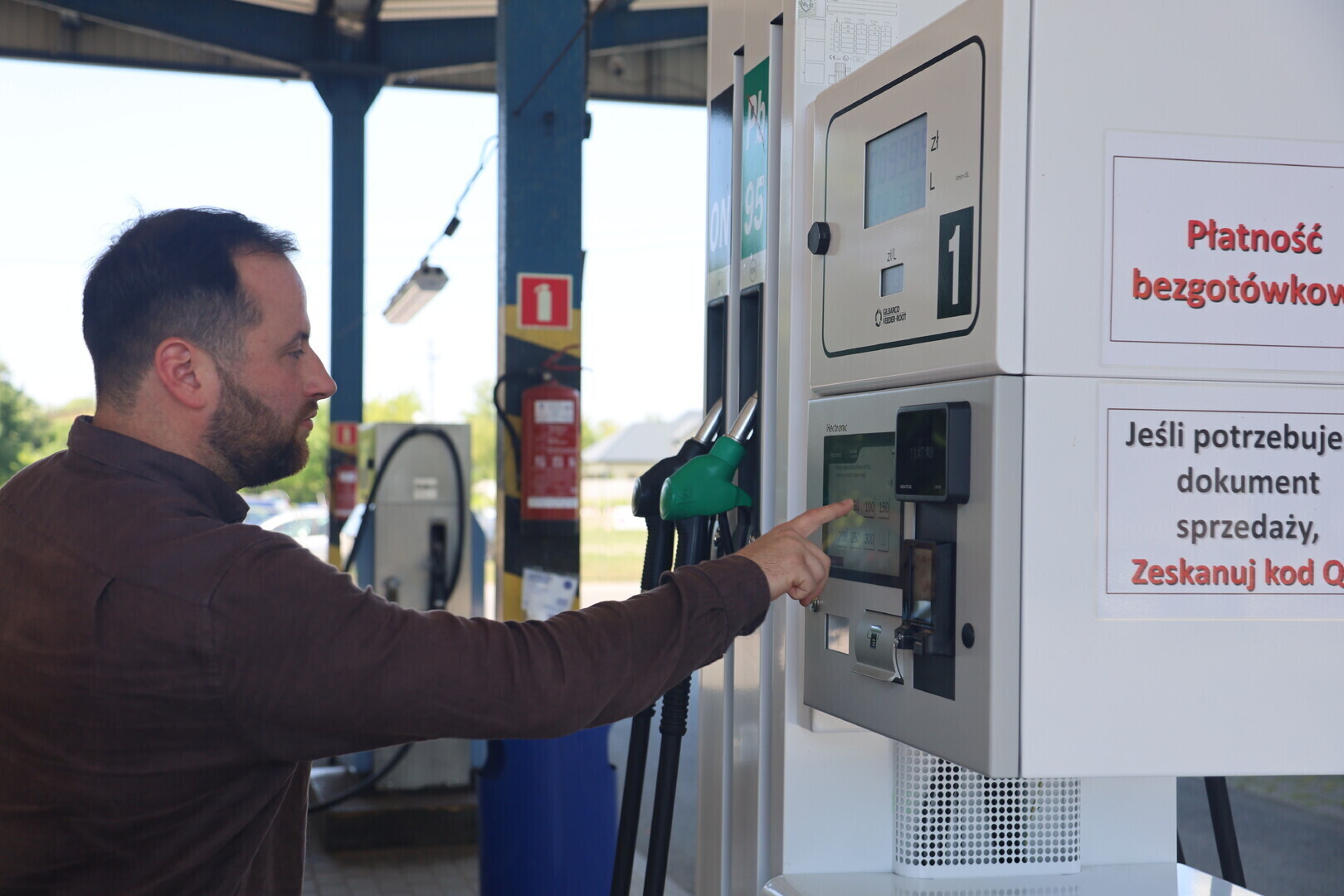 Stacja paliw MZK Piotrków Trybunalski już działa. Tankowanie tylko bezgotówkowo, bez LPG