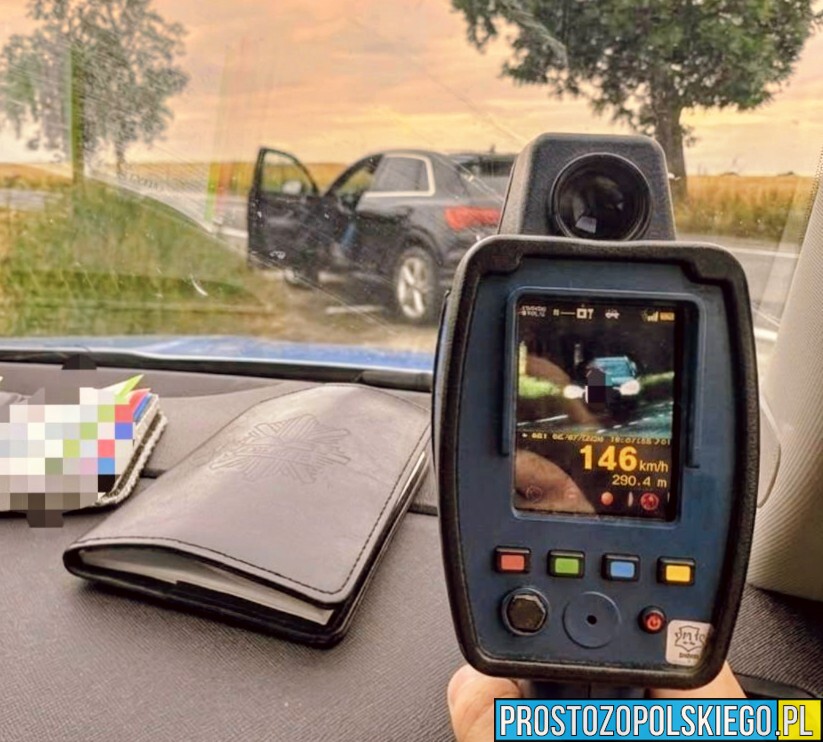 Stracili prawa jazdy za zbyt szybką jazdę. Rekordzistka pędziła 146 km/h