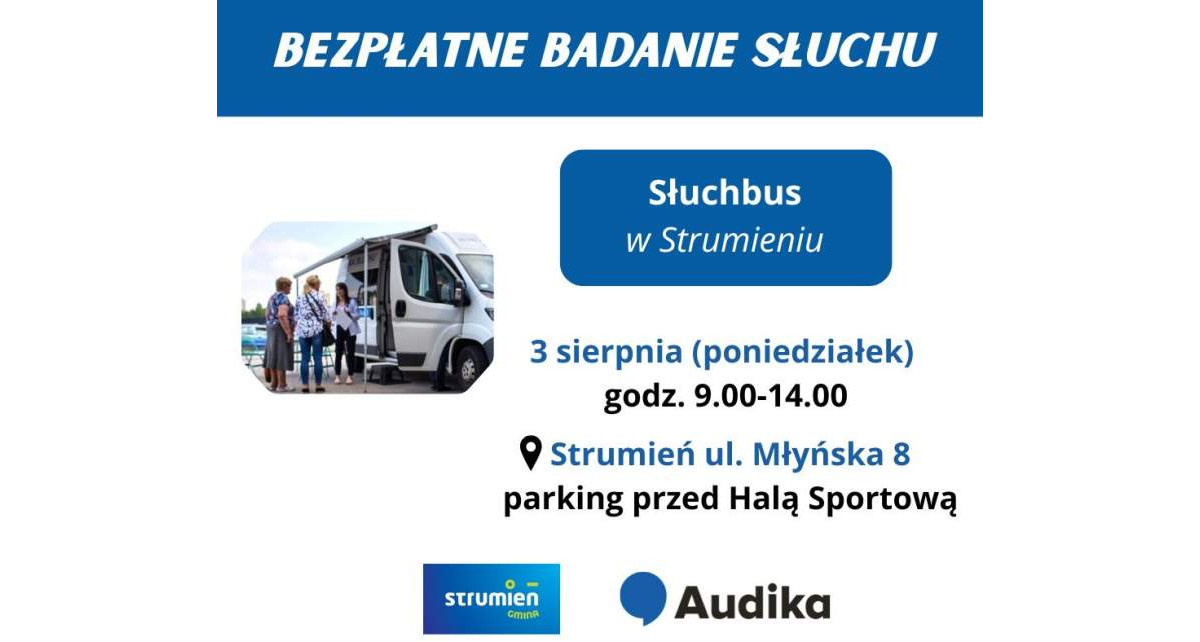 Strumień: Bezpłatne badania słuchu już w sierpniu