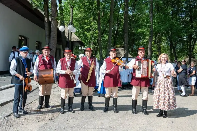Sukces zespołu Kalina z Blizanowa na Biesiadzie Folkloru w Brzezinach
