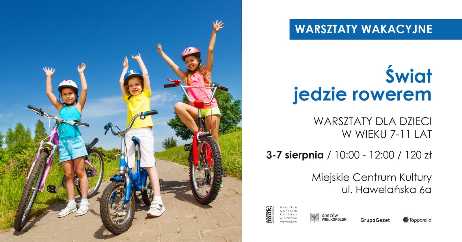 „Świat jedzie rowerem” w Miejskim Centrum Kultury