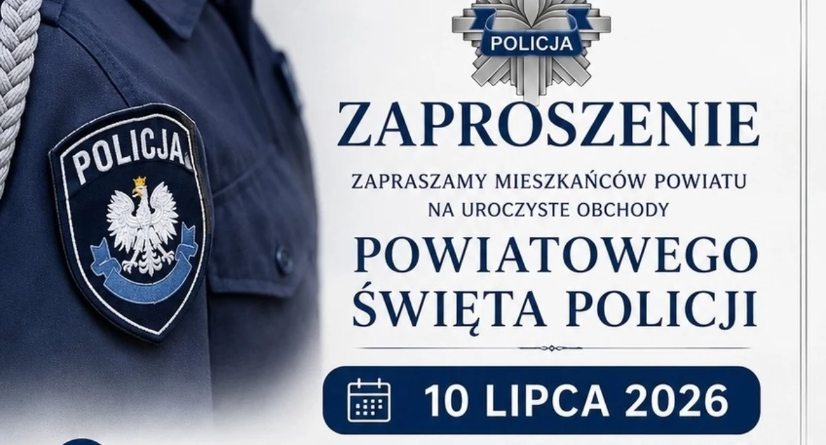 Święto Policji 2026 – Policja zaprasza na powiatowe obchody