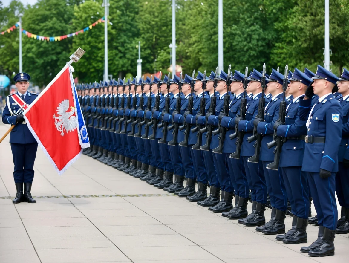Święto Policji w Katowicach. Odznaczenia, awanse i defilada